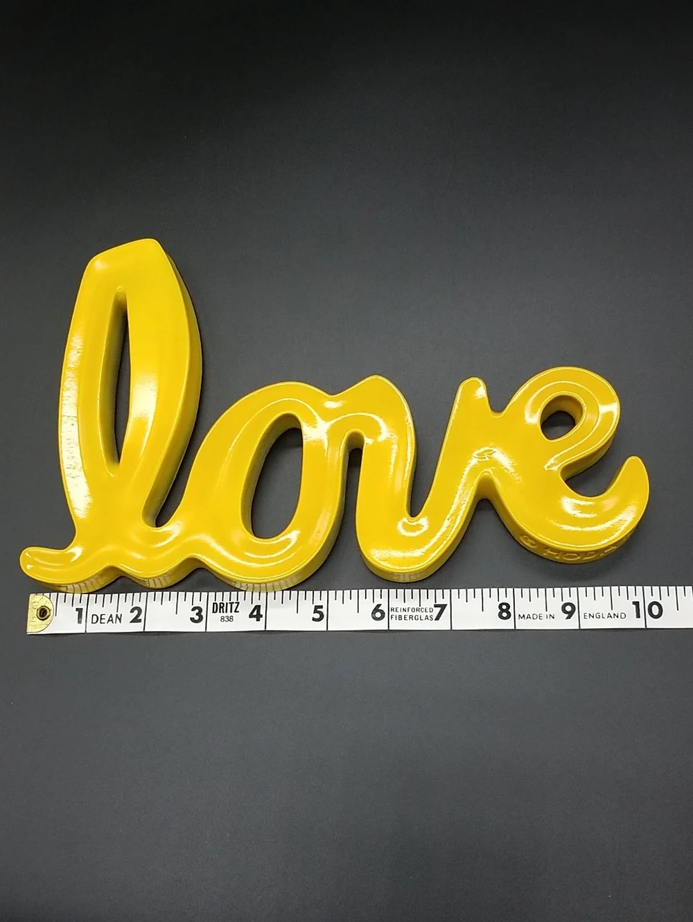 Vintage 1970s yellow